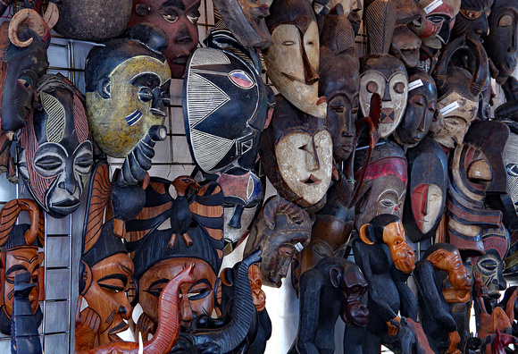 Elaine Bacal_African masks