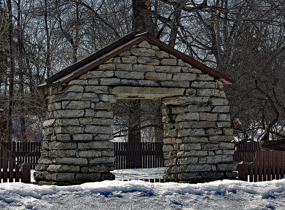 Elaine Bacal_Garden stone entrance